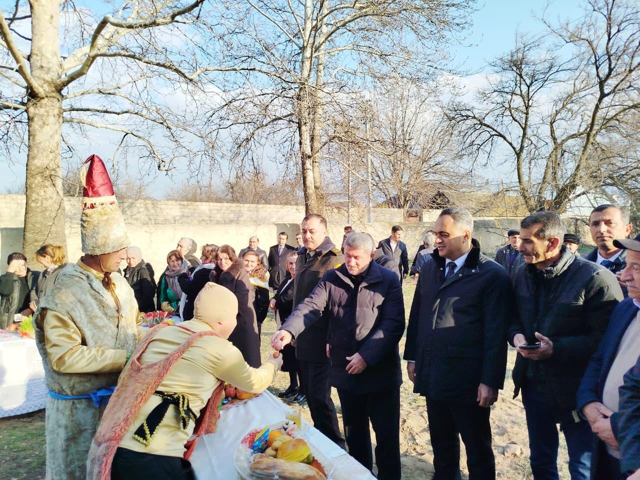 Goranboyun Hazırəhmədli kəndində Yel çərşənbəsi qeyd olundu - FOTOLAR